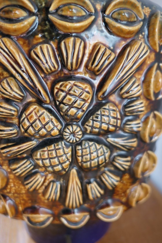 Image 1 of Vintage Dümler & Breiden ceramic floor lamp Studio 73