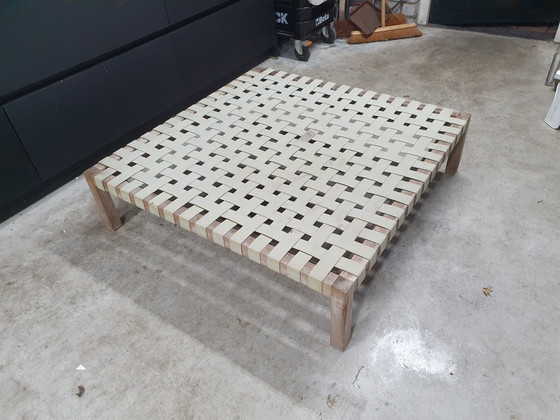 Roda Network 028 Design Tuintafel 110x110x28 – Wood, Canvas (photo 5 of 5)