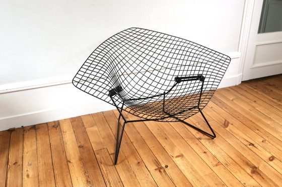 Vintage Bertoia "Grand Diamant" fauteuil – Knoll, Metal (photo 2 of 14)