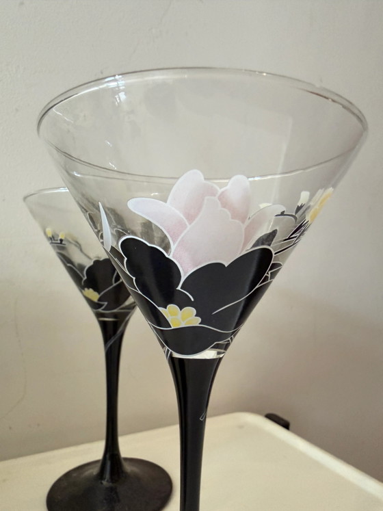 Luminarc Domino Anaïs Martini glasses – Glass & Decanter, Vintage (photo 3 of 5)