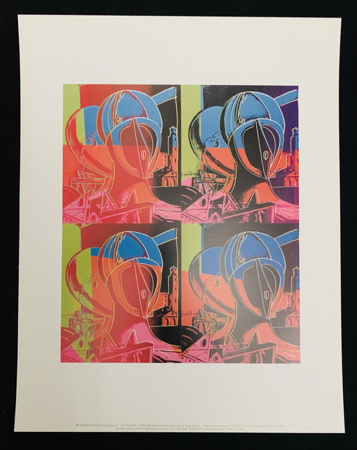 Andy Warhol, Gesigneerd Met Registratie In Impressum Copyright 'De Andy Warhol Foundation For The Visual Arts, Inc.' Offsetlitho