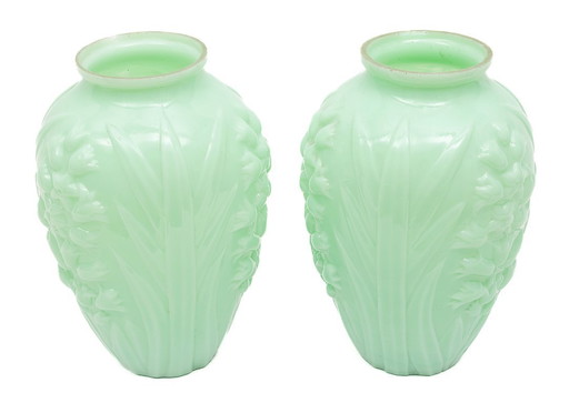 Pair of Art Nouveau vases