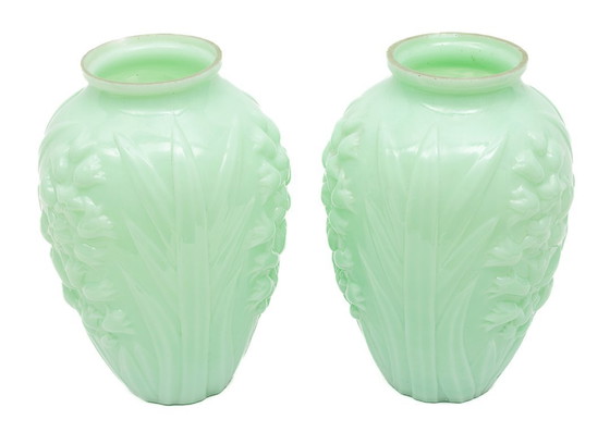 Image 1 of Pair of Art Nouveau vases
