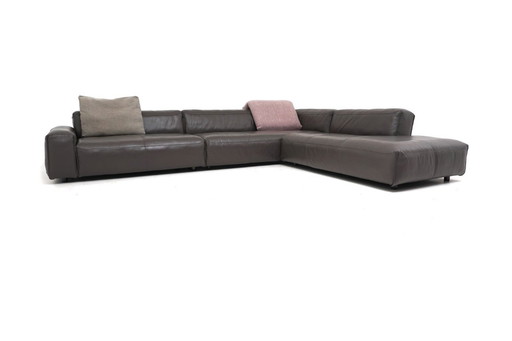Rolf Benz Mio Ensemble Canapé Canapé d'angle Coussin Cuir