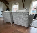 2x B&B Italia fauteuil