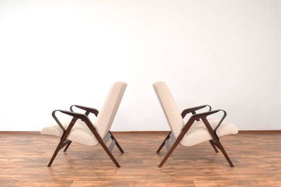 Image 1 of Mid-Century Lounge Chairs van František Jirák voor Tatra, jaren 60, set van 2
