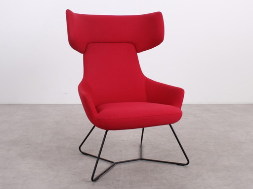 Poltrona DeBerenn Hendrix rossa