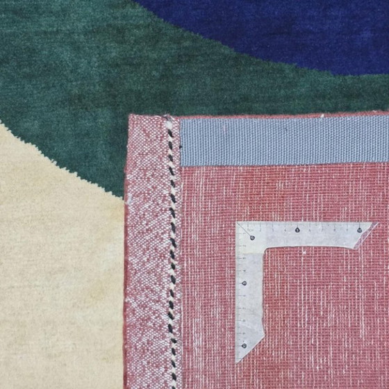 Alfombra Diagonale de Sonia Delaunay – Lana tejida a mano sobre algodón, 190 x 260 cm – Wool (photo 8 of 9)
