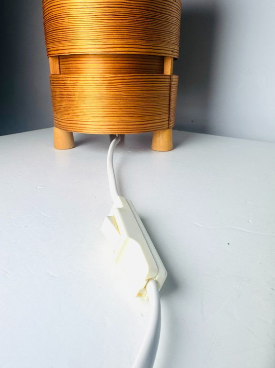 Tripod Pine Veneer Table Lamp by Hans-Agne Jakobsson for AB Markaryd, Sweden, 1960s – Hans-Agne Jakobssen (photo 4 of 6)
