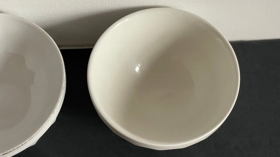 Image 1 of Vintage Pink and Gold Ceramic Bowls