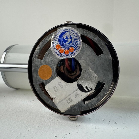 Image 1 of COPPIA DI APPLIQUE VINTAGE "DELMAS" IN OPALINE