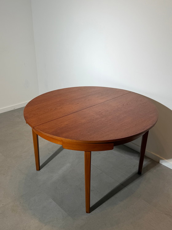 Tavolo da pranzo rotondo allungabile G-Plan in teak – Tavoli da pranzo, Wood (photo 5 of 7)