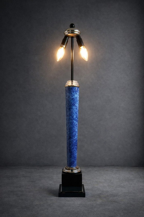Image 1 of Lampada da tavolo in ceramica unica, disegnata da Paolo Granchi per Sigma L2.