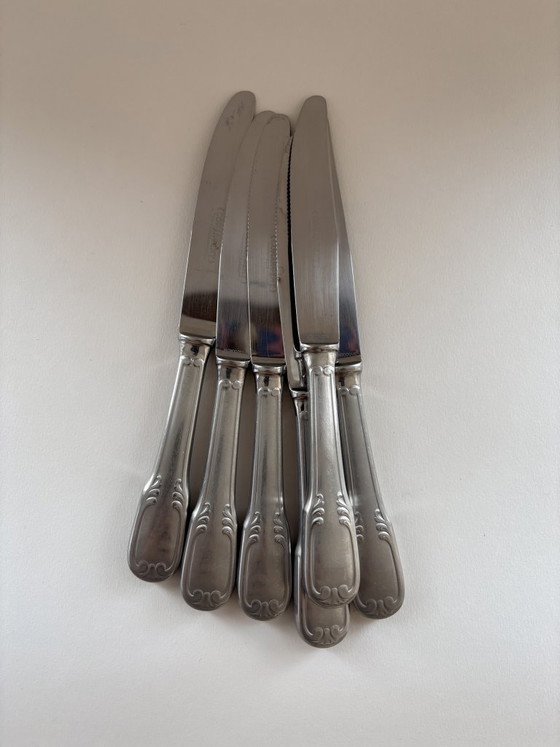 Image 1 of Set di sei coltelli da tavola vintage