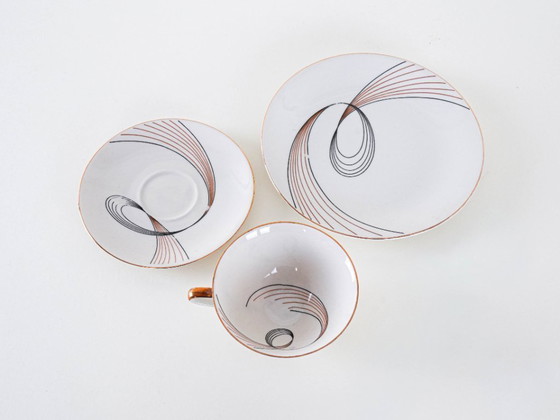 Image 1 of Porseleinen kopje, Duits ontwerp, jaren 60, vervaardigd in Duitsland.