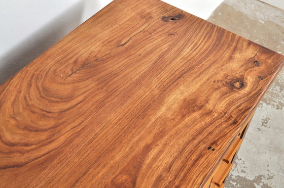 Image 1 of Beukenhouten schoolkast / dressoir, / ladekast, 1950s