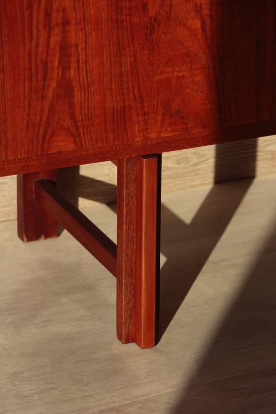 Image 1 of Large Scandinavian teak sideboard – Danish design – 1960s