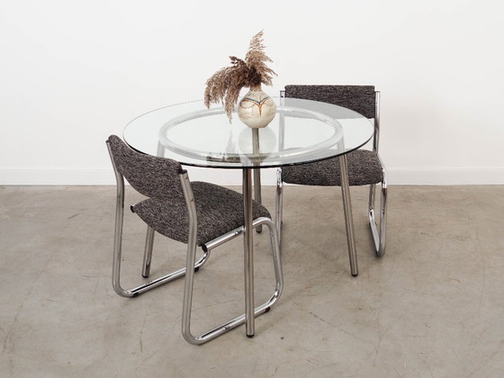 Image 1 of SALMI glazen tafel, Scandinavisch design, ontwerpers: Carl Öjerstam & Magnus Elebäck, geproduceerd door IKEA