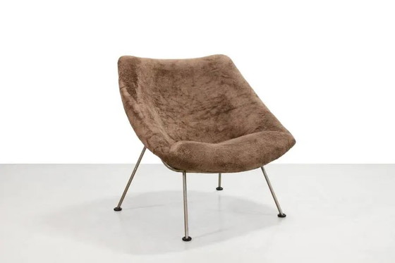 Fauteuil Artifort Oyster modèle F157 par Pierre Paulin, 1950 – Velvet, Design (photo 5 of 14)