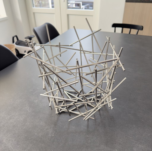 Alessi “Blow Up” design fruit basket - Fratelli Campana