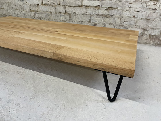 Image 1 of Tavolino Japandi in legno di recupero