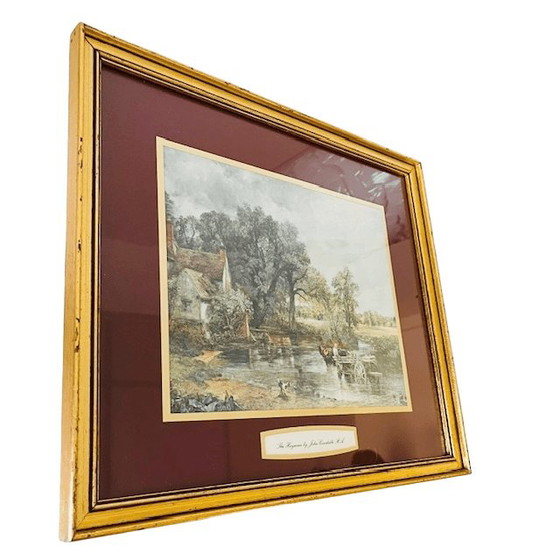 Vintage Framed Print The Hay Wain John Constable 1960s – Paintings & Drawings, Paper (photo 2 of 6)
