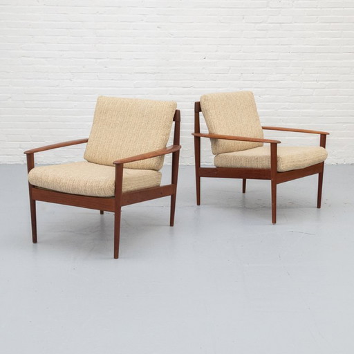 Set Deense Fauteuils Model PJ56 Grete Jalk '60s