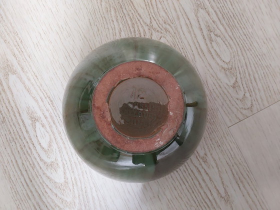 Image 1 of Glazed plant pot by Jérôme Massier, circa 1900