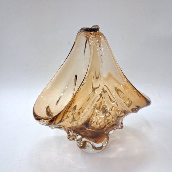 Image 1 of Vintage kunstglazen mand