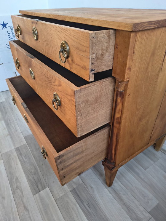 Image 1 of Antique chest of drawers | 19th century | solid cherry wood