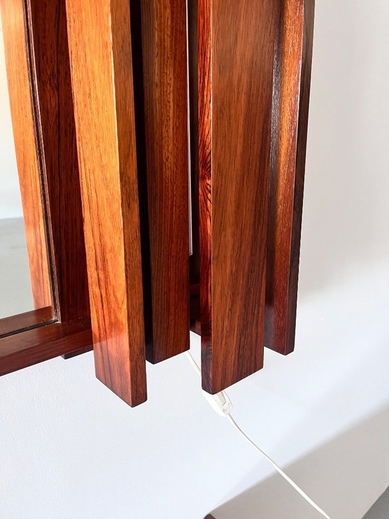 Image 1 of 1970s Mirror with Cabinet, Norway 