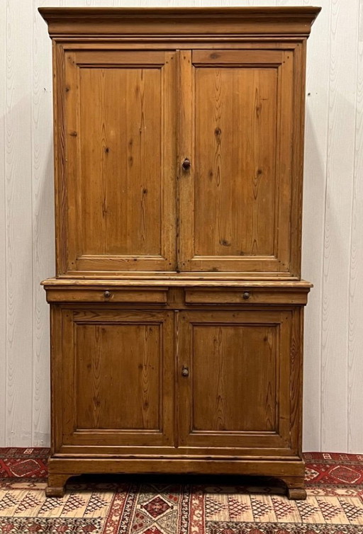 Fir wood sideboard