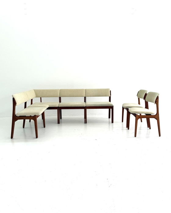Image 1 of Comedor de teca antiguo modelo 49, Erik Buch '70