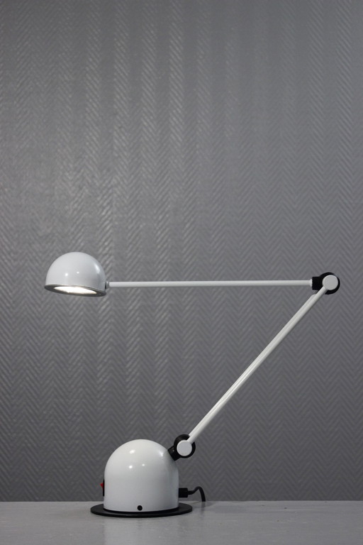 Lampe de bureau vintage Gammalux Italy 1980s Halogène bras pliable