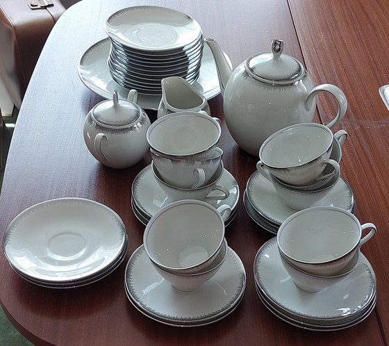 Large Complete Vintage Dinnerware Set – Winterling Bavaria (1950s/60s) – Gebrüder Winterling A.G., Crockery (photo 2 of 10)