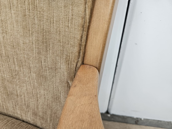 Image 1 of Divano a tre posti anni &#39;70 in faggio