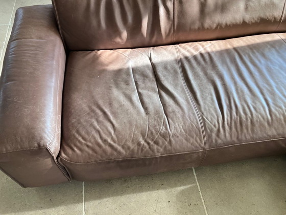 Image 1 of Canapé d'angle Rolf Benz Mio, cuir marron