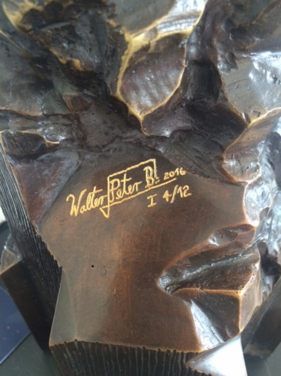 Image 1 of Escultura de bronce (35 kg) W.P. Brenner - Dueño de tu propio destino