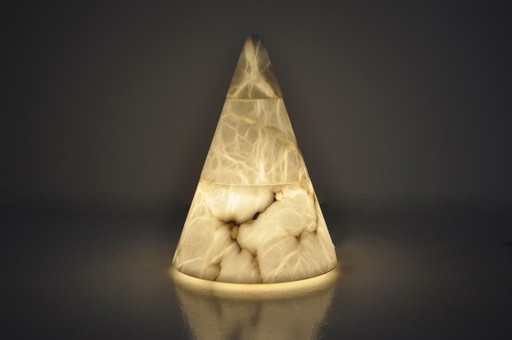 Lampada da tavolo in marmo italiano, anni '60