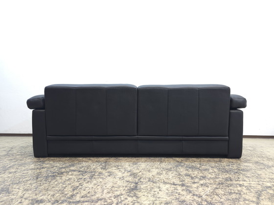 Image 1 of De Sede ds 116 designer sofa leren bank desede top zwart