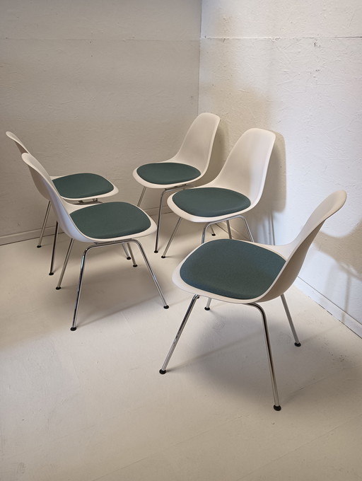 5 x Vitra Eames DSX Chairs