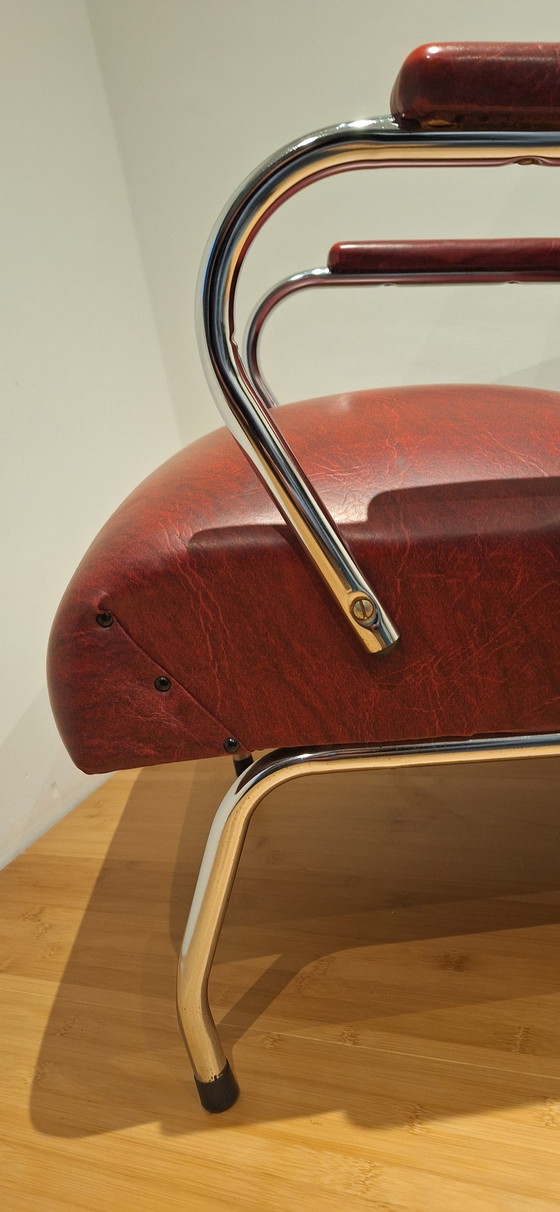 Image 1 of Poltrona con struttura tubolare