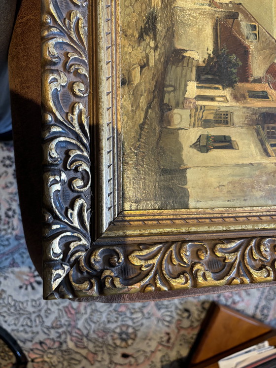 Image 1 of Dipinto del villaggio