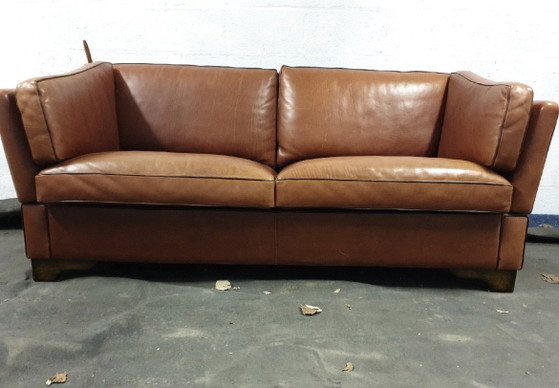 Kasteel Bank Leder – Banken, Leather, Wood (photo 7 of 8)