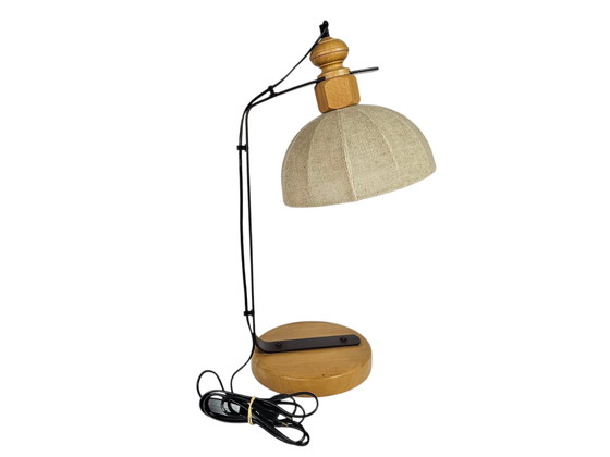 Image 1 of Massive - Made in Belgium - hout - metaal - textiel - 80's