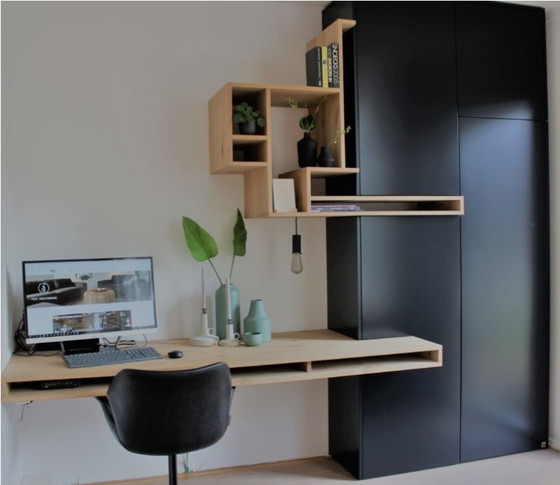 Image 1 of Wortelwoods Wonen Bureau Met Geïntegreerd Kast