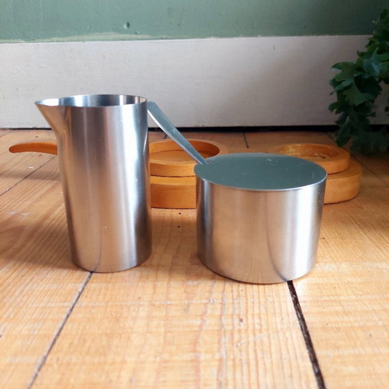 Image 1 of Set latte e zucchero Arne Jacobsen Stelton