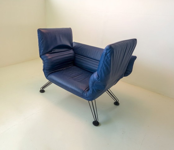 Image 1 of Fauteuil à oreilles De Sede DS-142 – Winfried Totzek – Suisse, années 1980