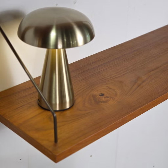 Vintage 60s Danish teak modular shelving unit Mid Century, Wood, Brown, Mid Century Modern (photo 8 of 22)