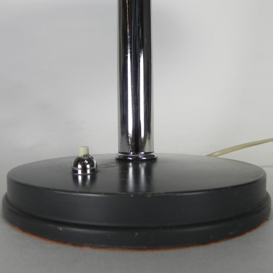 Desk lamp model Timor by Louis Kalff for Philips, 1960s, Table lamps, Metal, Chrome, Grey, Mid Century Modern (photo 6 of 15)